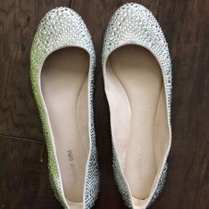 Gianni Bono Jeweled Ballet Flats